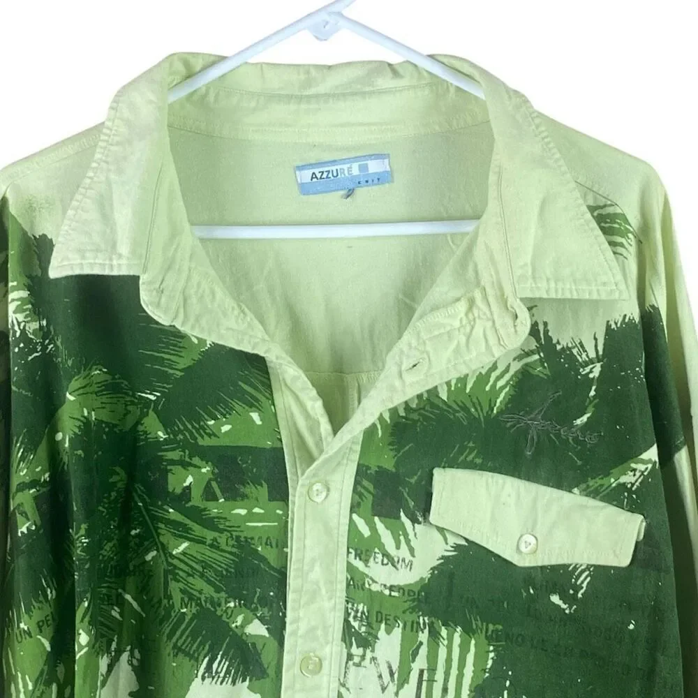 Azzure mens green